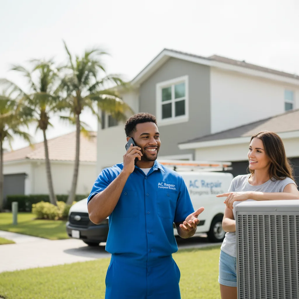 AC Repair Pompano Beach customer support in Malverne